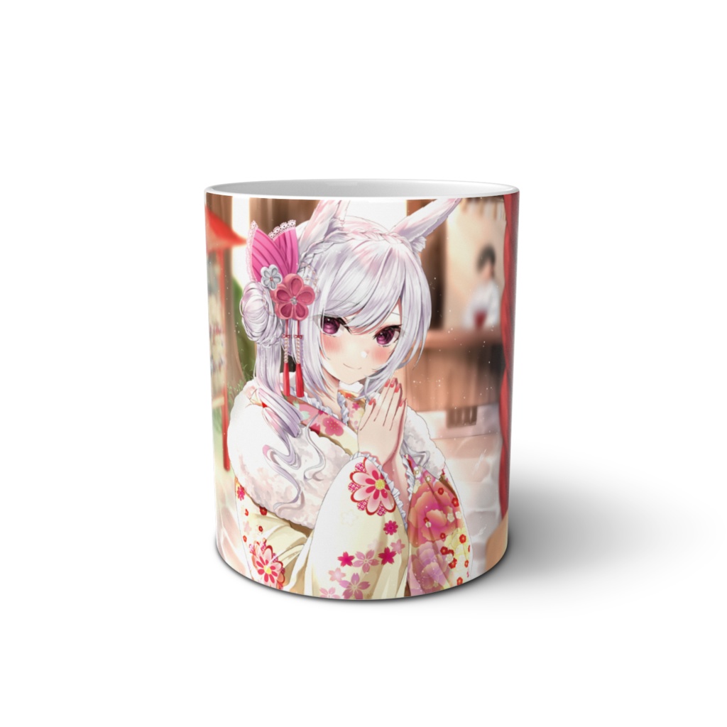 うさぎりあ新年マグカップ