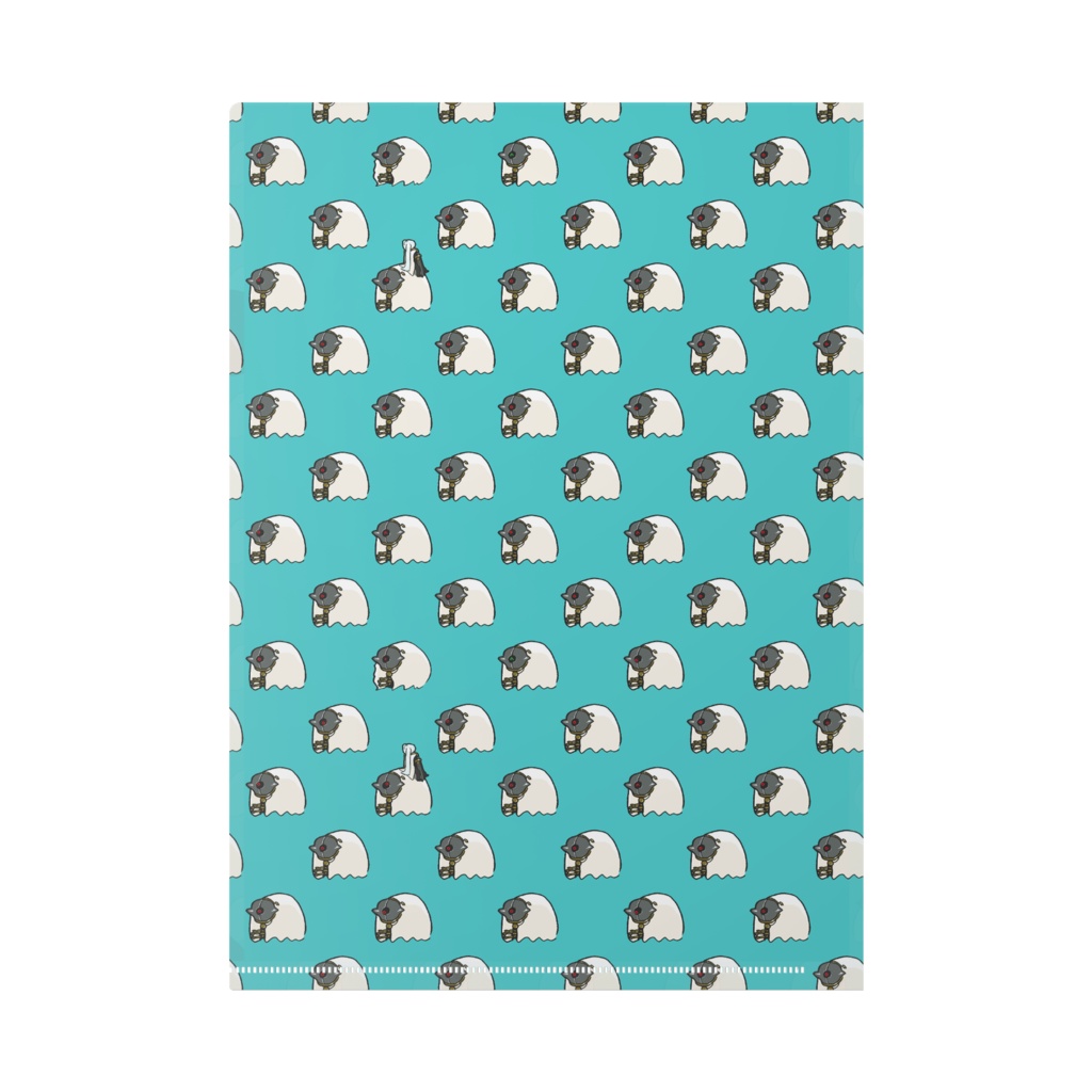 グローリア柄 クリアファイル