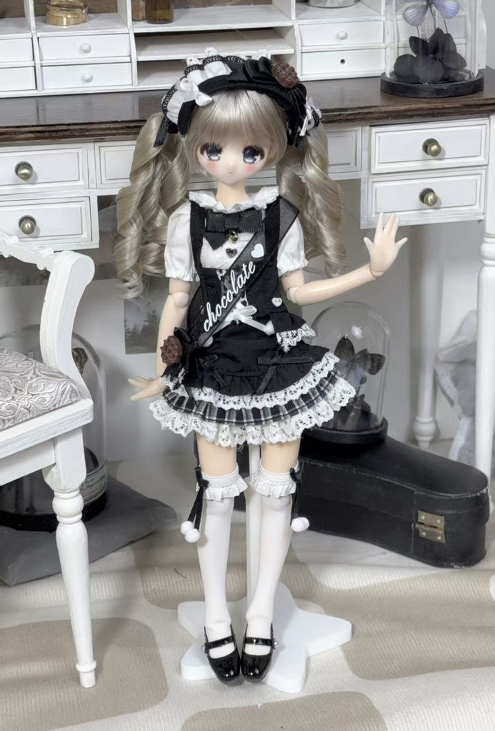 「オリジナル」꒰ココカフェ꒱「Azone, ob22/OF」黒