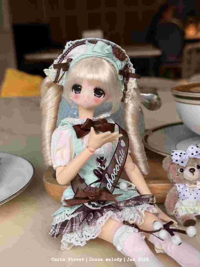 「オリジナル」꒰ココカフェ꒱「Azone, ob22/OF」ミントグリーン