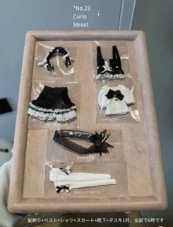 🧸 アンティークストリートベア|古董街小熊アンティークな街角で出会った、小さなくまのお洋服🎀「Azone, ob22/OF」