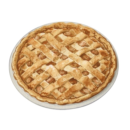 🍰 水彩アンティークカフェ スイーツクリップアート 10点セット(背景透過PNG)