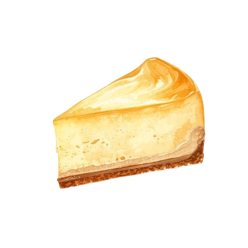 🍰 水彩アンティークカフェ スイーツクリップアート 10点セット(背景透過PNG)