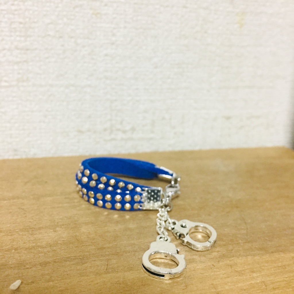 オビツ11  2連ベルト手錠付き 青 オビツろいど