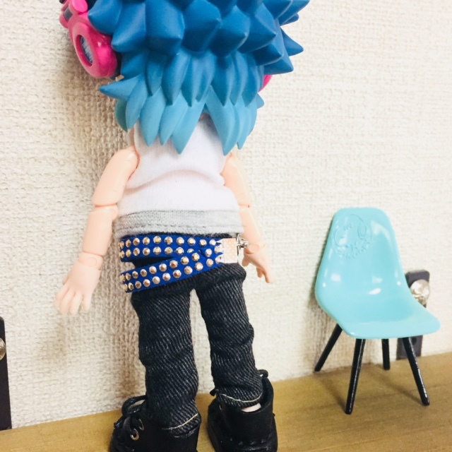 オビツ11 ２連ベルト 青 オビツろいど Halloween1031 Booth