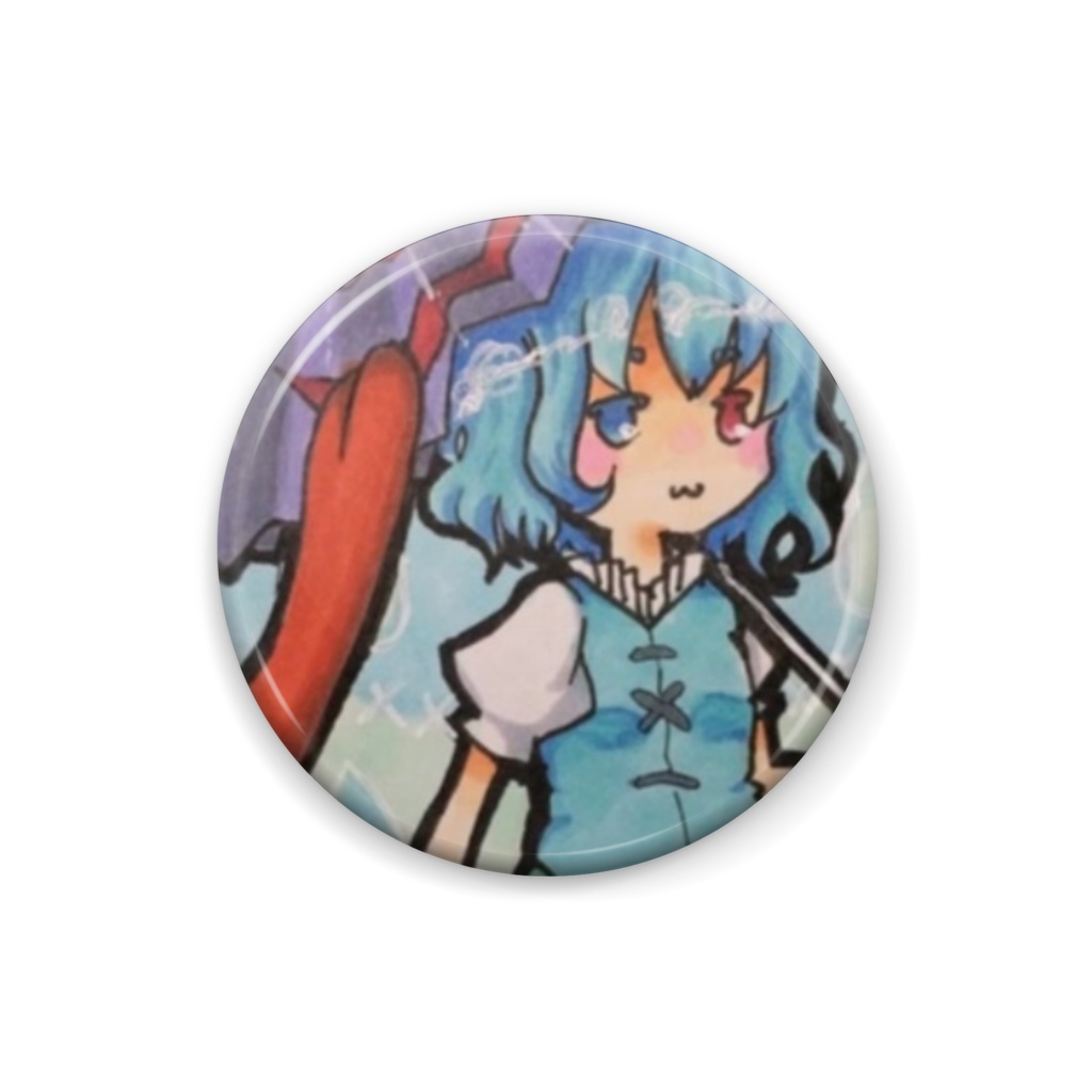 東方Project 小傘 缶バッジ
