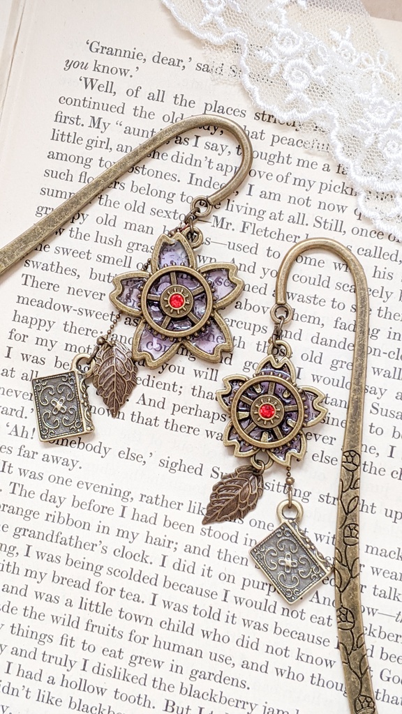 【文アル】帝國図書館イメージ栞 大櫻/小櫻