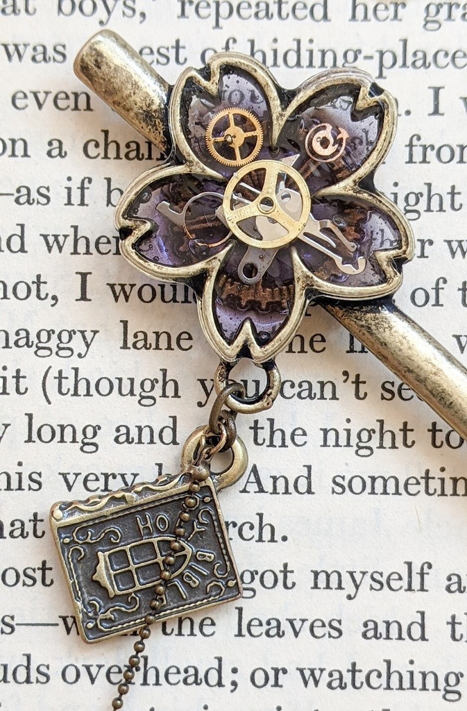 【文アル】帝國図書館イメージ簪