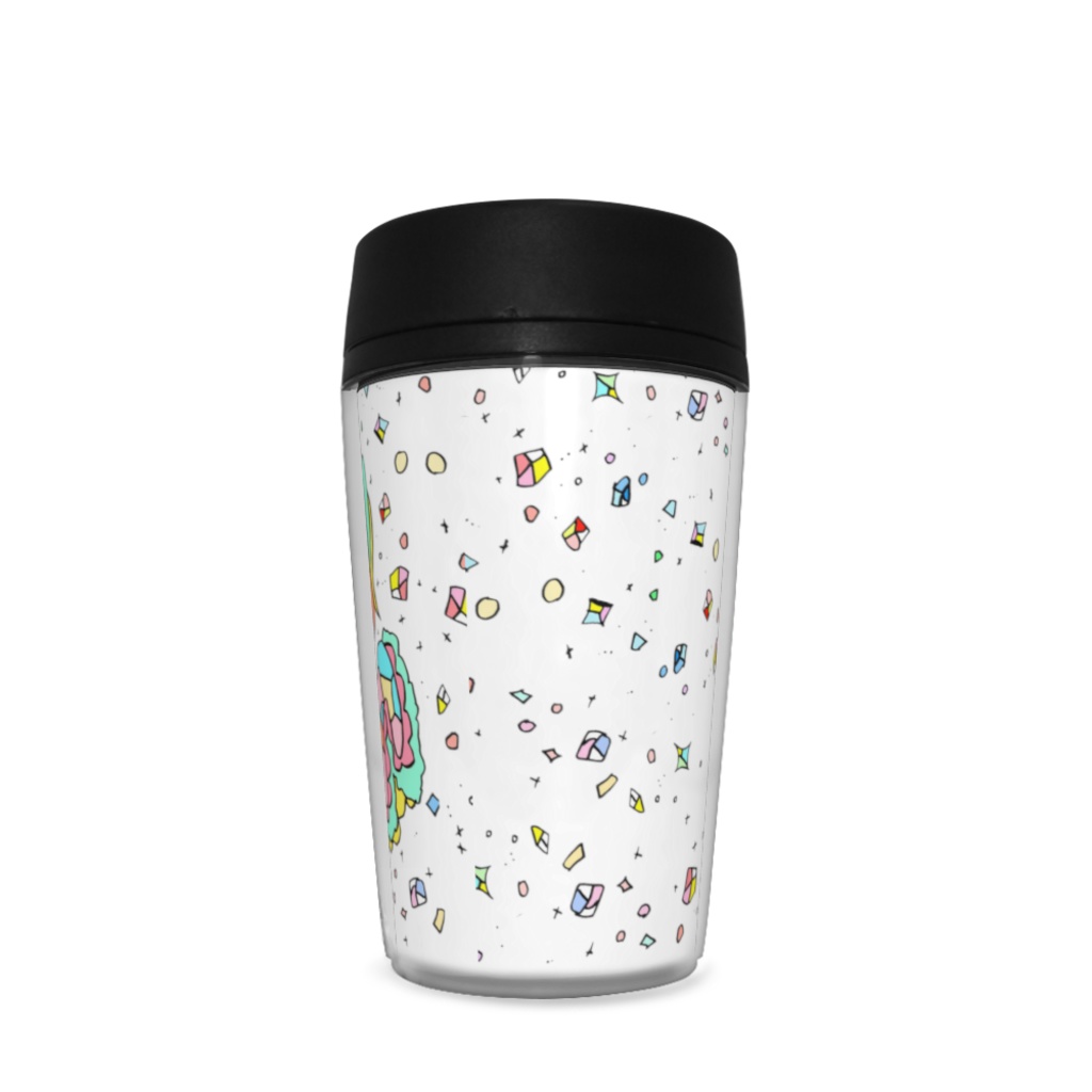 ステンドグラスガール 見つめる 女の子