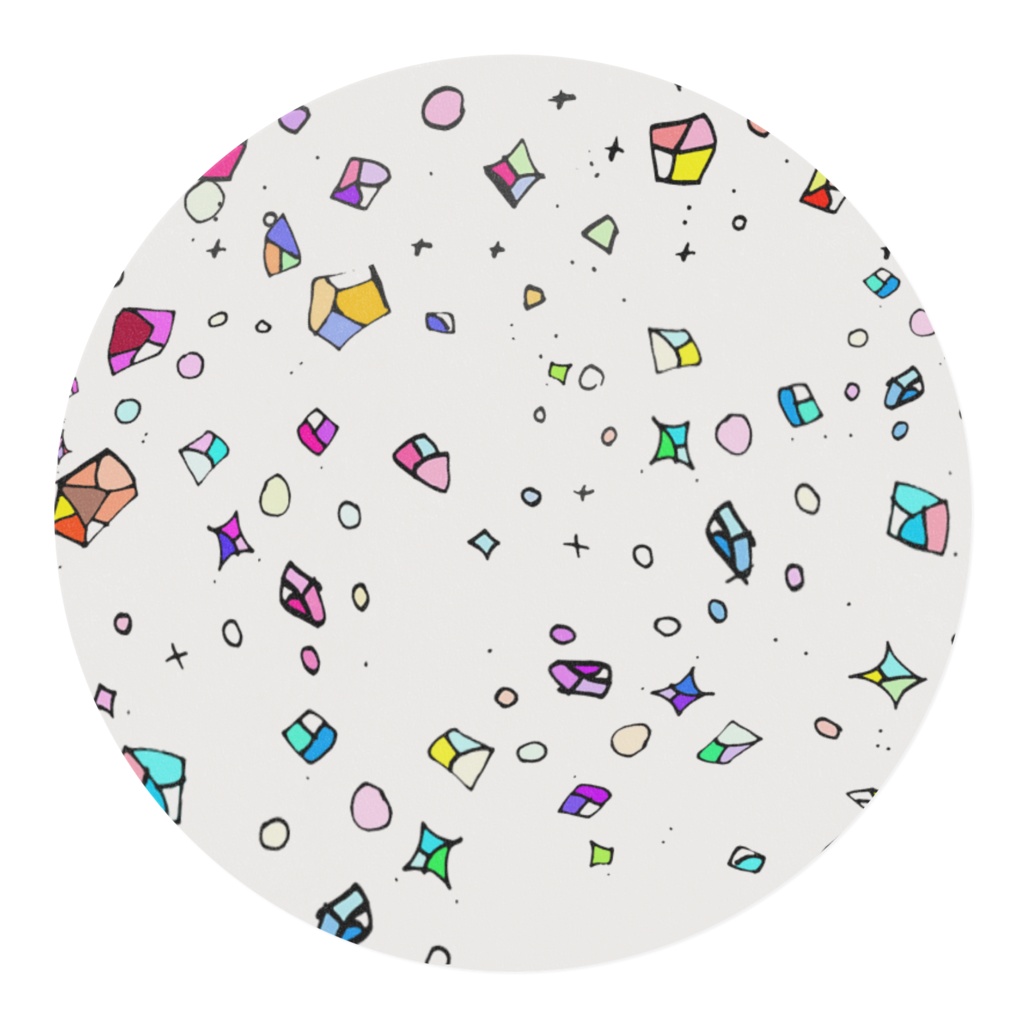 ステンドグラスガール マステ アネモネ