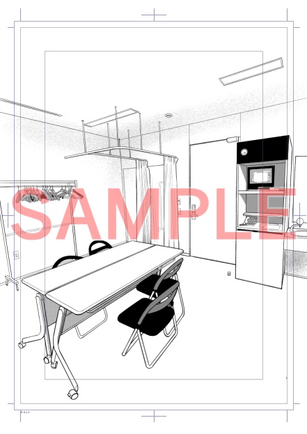 舞台・⑱　楽屋部屋01