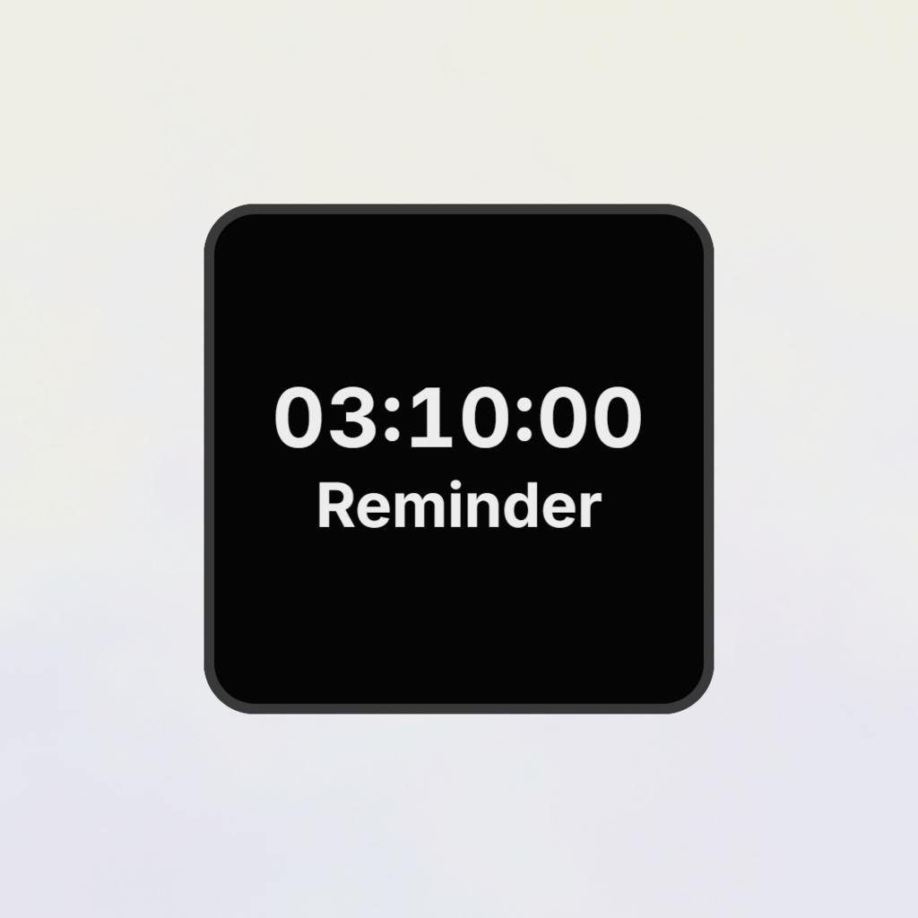 【OBS｜PW-リマインダー】OBSウィジェット/ツール