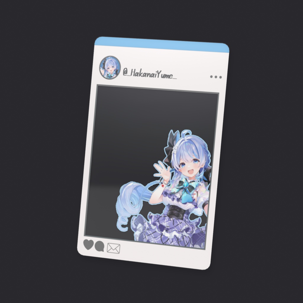 【恒常】葉果菜李ゆめ キービジュアルクリアカード