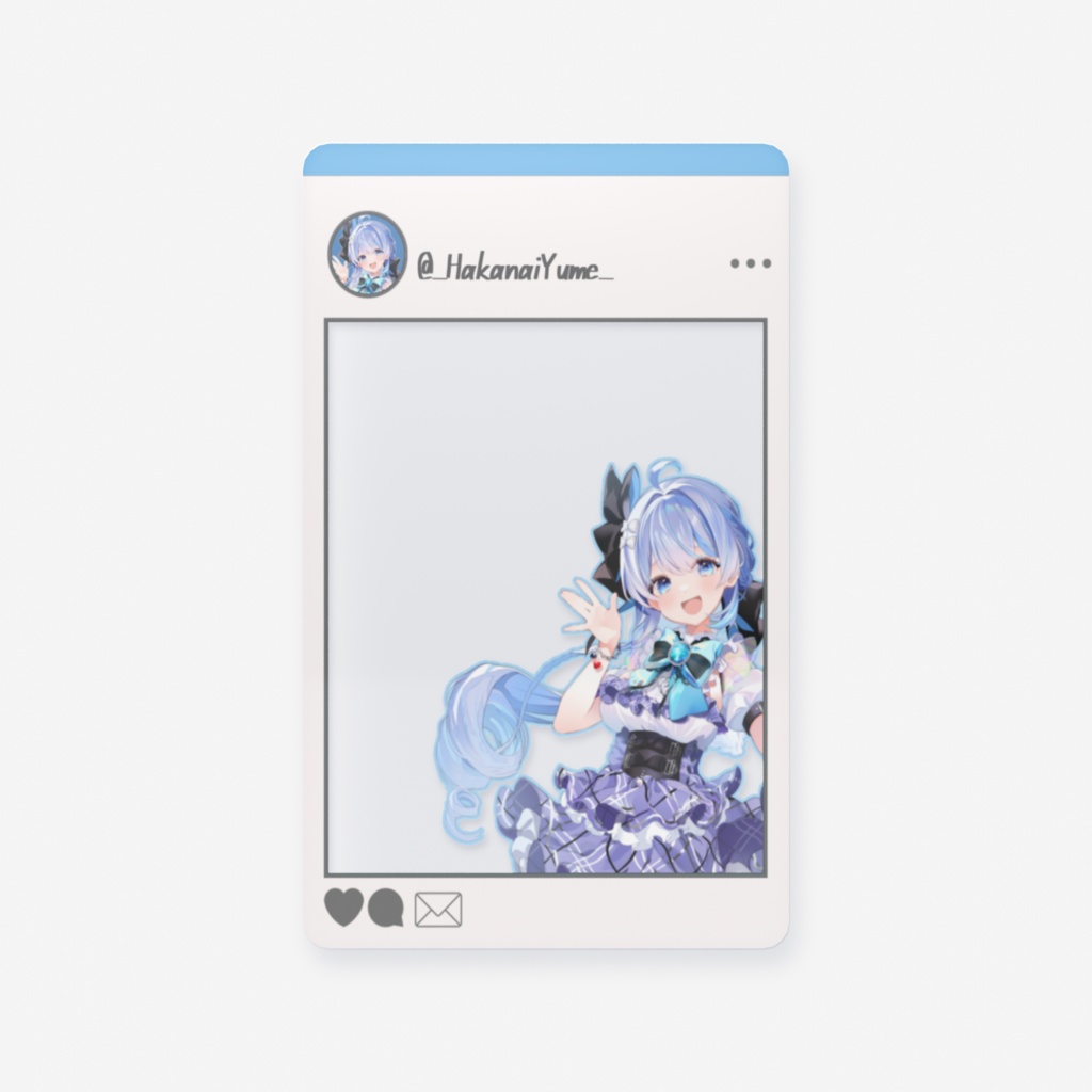 【恒常】葉果菜李ゆめ キービジュアルクリアカード