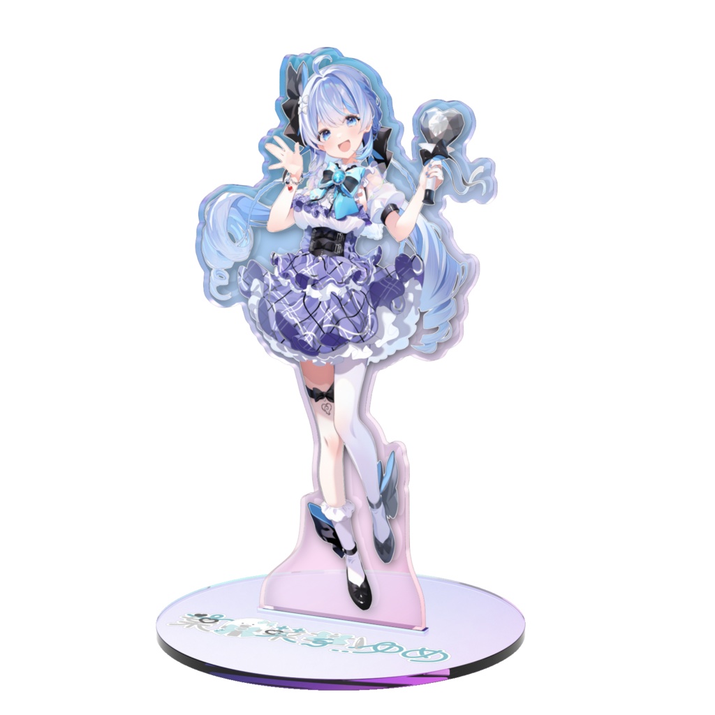 【恒常】葉果菜李ゆめ キービジュアルオーロラアクスタ