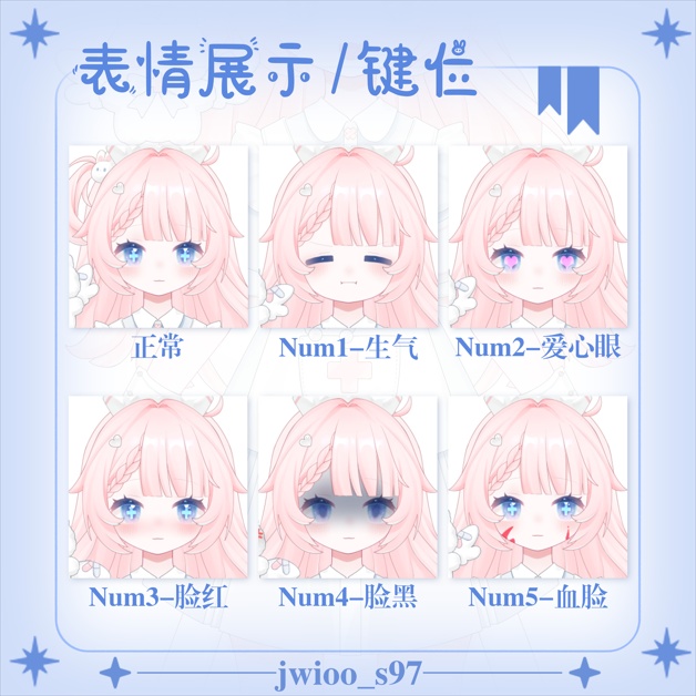 【Live2d量贩模型】請對你的小兔溫柔點吧>.<