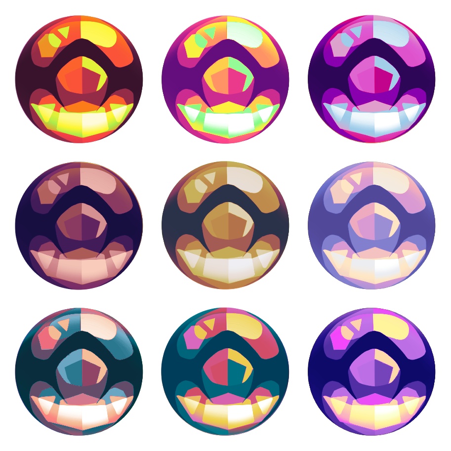 21 Free Vroid Irises [Diamond Style~]