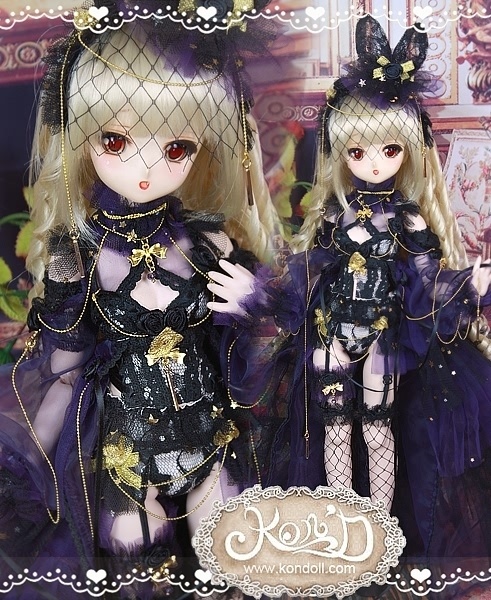【Kon’D】MDD M胸/L胸・ OB48・50・M胸/L胸 対応 ドール用お洋服セット(星空ファンタジー)13点セット