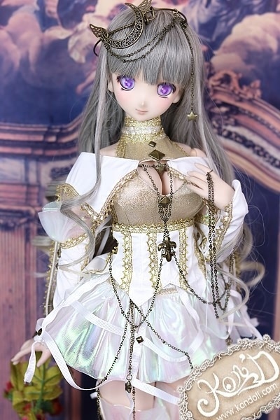 【Kon’D】DD dy 寄せ胸/L胸・DDIII・DDS・M/L/寄せ胸 対応 ドール用お洋服セット(魔法少女)8点セット