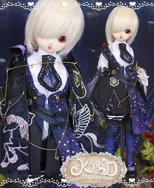 【Kon’D】SD17 SD13 MSD ドール 対応 ドール用お洋服セット ドール服(魔法学園)8点セット