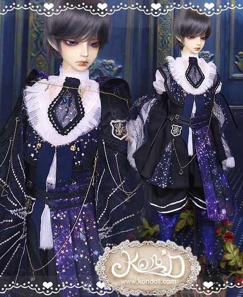 【Kon’D】SD17 SD13 MSD ドール 対応 ドール用お洋服セット ドール服(魔法学園)8点セット