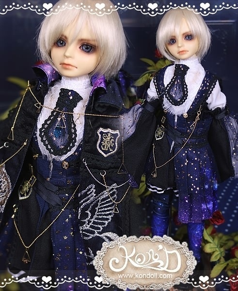 【Kon’D】SD17 SD13 MSD ドール 対応 ドール用お洋服セット ドール服(魔法学園)8点セット