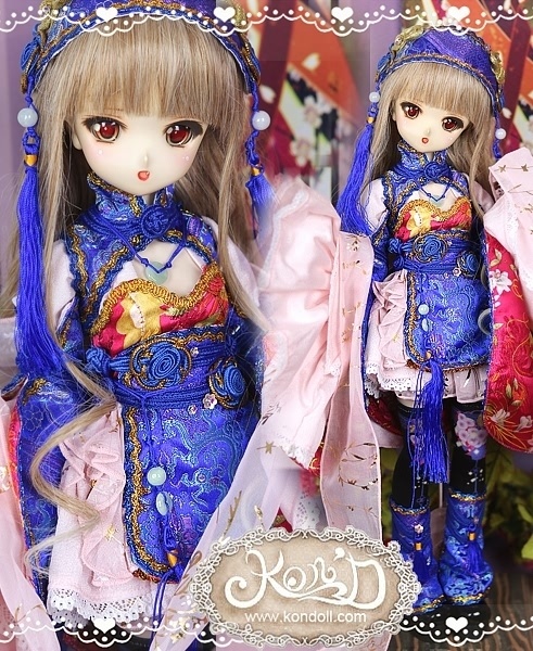 【Kon’D】MDD M胸/L胸・ OB48・50・M胸/L胸 対応 ドール用お洋服セット(桃花源)13点セット 14600