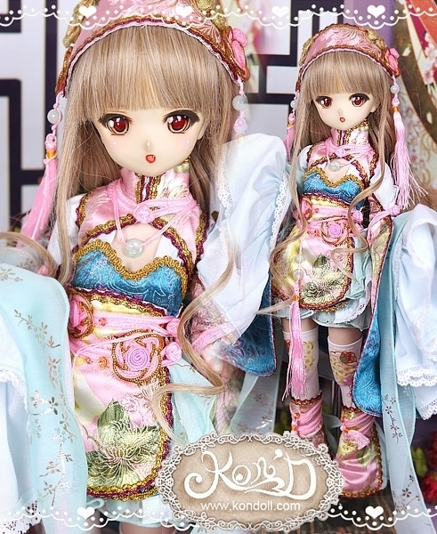 【Kon’D】MDD M胸/L胸・ OB48・50・M胸/L胸 対応 ドール用お洋服セット(桃花源)13点セット 14600