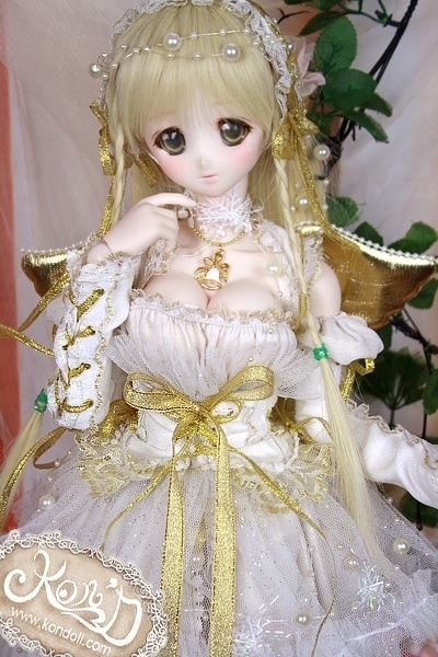 【Kon’D】DD MDD YOSO 対応 ドール用お洋服セット(スノーエンジェル)14点セット