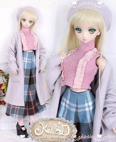 【Kon’D】SD10 DD MDD サイズ 対応 ドール用お洋服セット(おでかけコーデ)5点セット
