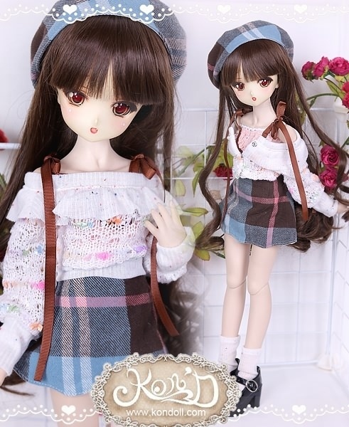 Kon'D】SD10 DD MDD サイズ 対応 ドール用お洋服セット（おでかけ