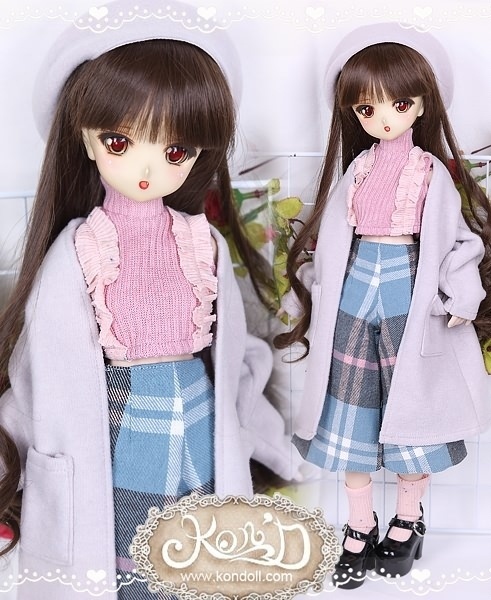 【Kon’D】SD10 DD MDD サイズ 対応 ドール用お洋服セット(おでかけコーデ)5点セット