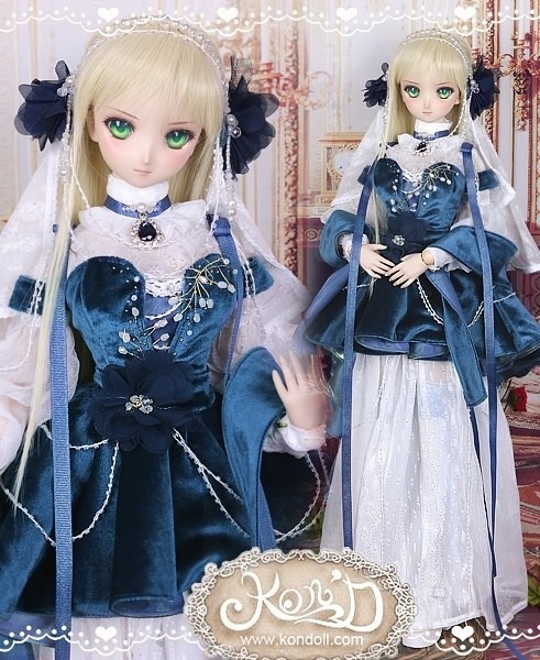 【Kon’D】DD dy 寄せ胸/L胸・DDIII・DDS・M/L/寄せ胸 対応 ドール用お洋服セット(宝石少女)10点セット