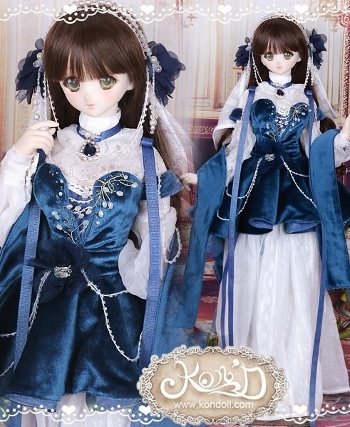 【Kon’D】DD dy 寄せ胸/L胸・DDIII・DDS・M/L/寄せ胸 対応 ドール用お洋服セット(宝石少女)10点セット