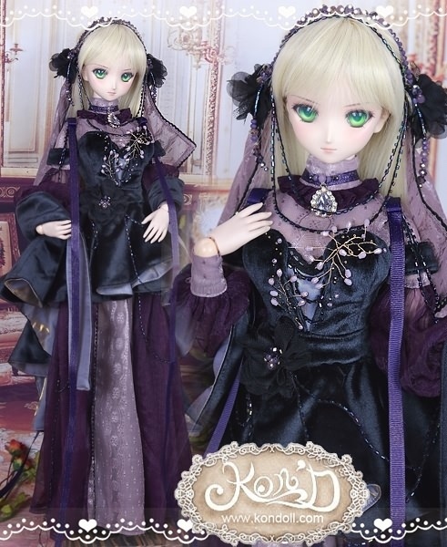 【Kon’D】DD dy 寄せ胸/L胸・DDIII・DDS・M/L/寄せ胸 対応 ドール用お洋服セット(宝石少女)10点セット