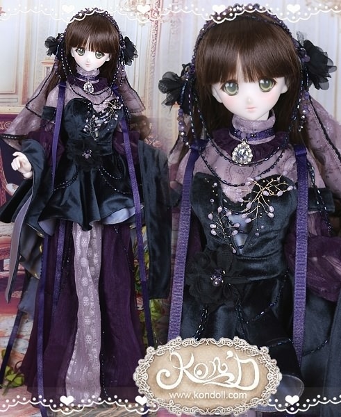 【Kon’D】DD dy 寄せ胸/L胸・DDIII・DDS・M/L/寄せ胸 対応 ドール用お洋服セット(宝石少女)10点セット