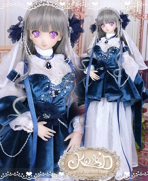【Kon’D】DD dy 寄せ胸/L胸・DDIII・DDS・M/L/寄せ胸 対応 ドール用お洋服セット(宝石少女)10点セット