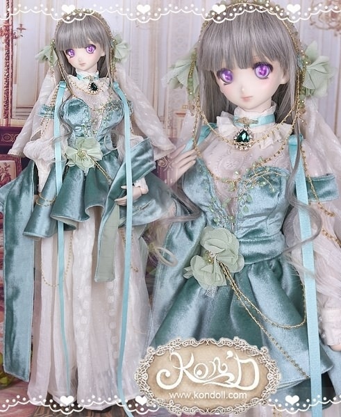 【Kon’D】DD dy 寄せ胸/L胸・DDIII・DDS・M/L/寄せ胸 対応 ドール用お洋服セット(宝石少女)10点セット