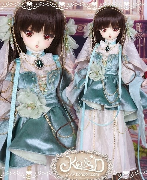 【Kon’D】MDD M胸/L胸・OB48・50・M胸/L胸 対応 ドール用お洋服セット(宝石少女)10点セット