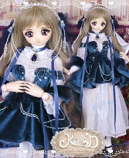 【Kon’D】MDD M胸/L胸・OB48・50・M胸/L胸 対応 ドール用お洋服セット(宝石少女)10点セット