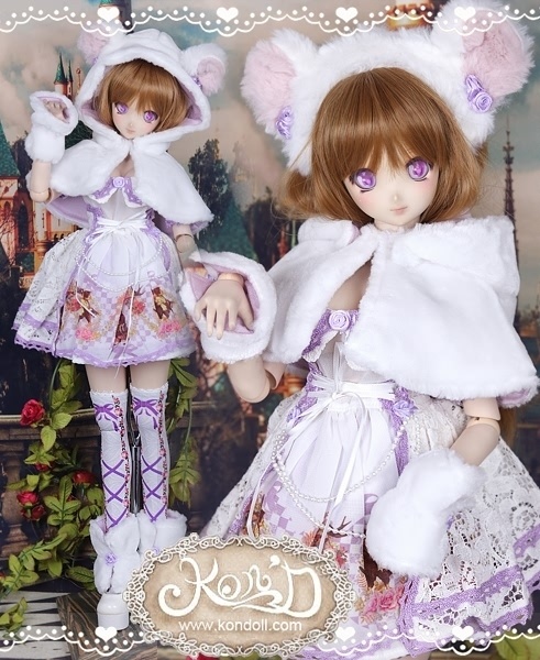 【Kon’D】SD10 DD dy 寄せ胸/L胸・DDIII・DDS・M/L/寄せ胸 対応 ドール用お洋服セット(おとぎ話)9点セット