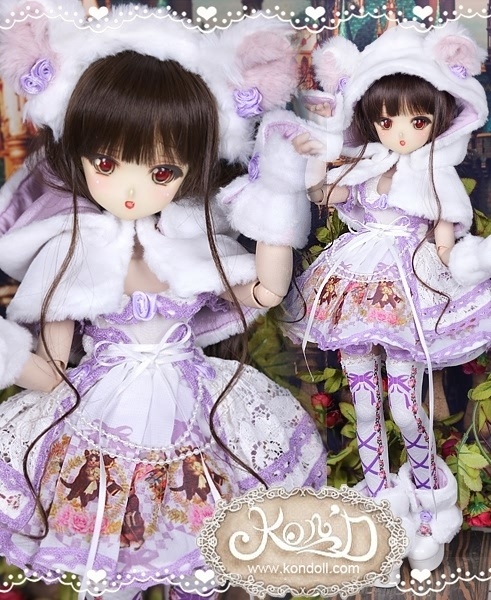 【Kon’D】MDD S胸/M胸 対応 ドール用お洋服セット(おとぎ話)9点セット