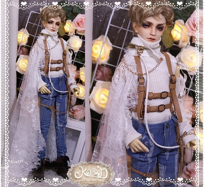 【Kon’D】SD17 SD13 ドール 対応 ドール用お洋服セット ドール服(SET04)6点セット