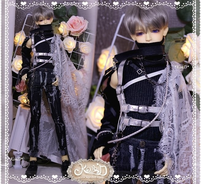 WY901 BJD 1/3 ドール 衣装 赤桜 衣装のみ ハンドメイド-