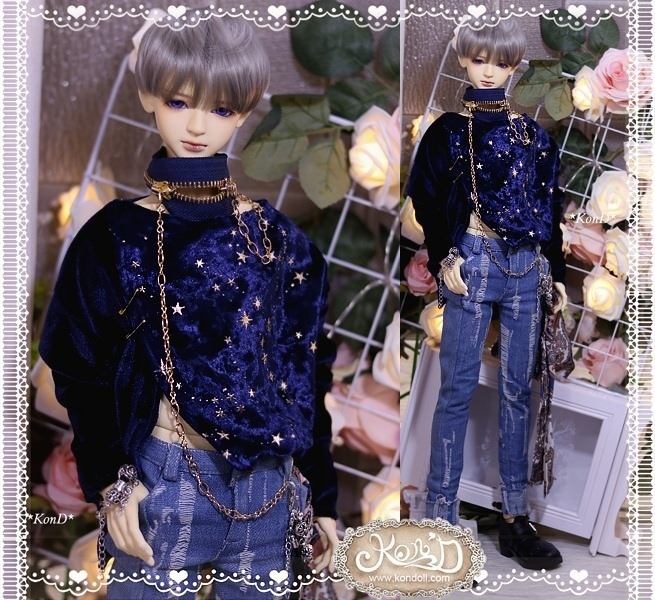 【Kon’D】SD17 SD13 ドール 対応 ドール用お洋服セット ドール服(SET05)6点セット