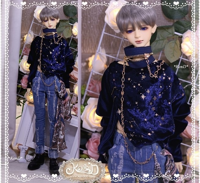 【Kon’D】SD17 SD13 ドール 対応 ドール用お洋服セット ドール服(SET05)6点セット