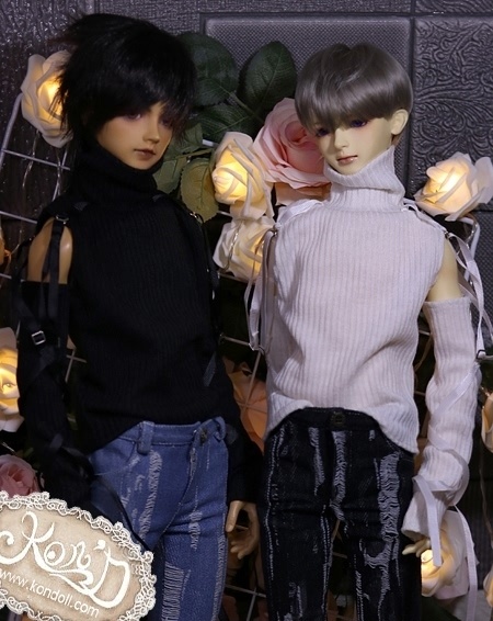 【Kon’D】SD17 SD13 ドール 対応 ドール用 ドール服(ハイネックニット)単品