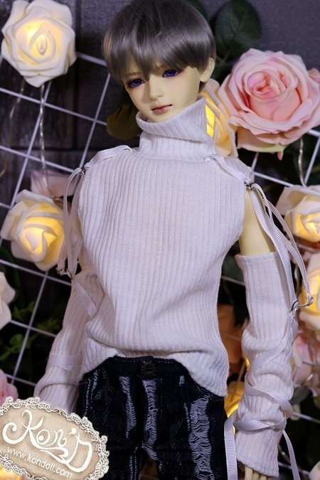 【Kon’D】SD17 SD13 ドール 対応 ドール用 ドール服(ハイネックニット)単品