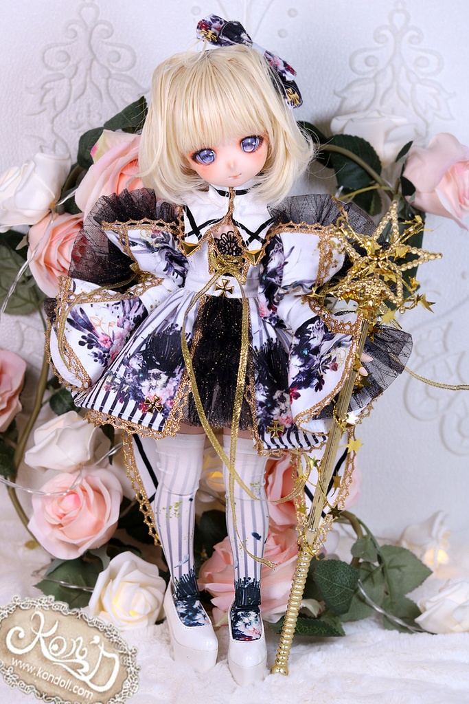 【Kon’D】MDD・OB・PUYOODOLL対応 ドール用お洋服セット(瑶光-破軍星セット)7点セット