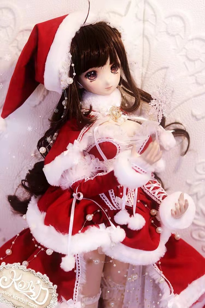 【Kon’D】DD dy 寄せ胸/L胸・DDIII・DDS・M/L/寄せ胸 対応 ドール用お洋服セット(2021クリスマス限定)11点セット